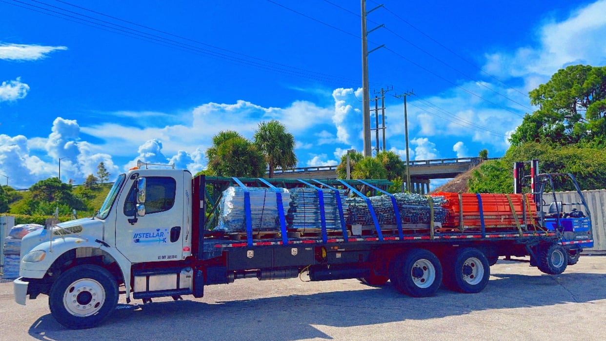 Flatbed Material Hauling